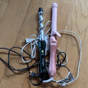 Set‎ of 2 beachwaver bed head Hair Styling Tools curling wand waver